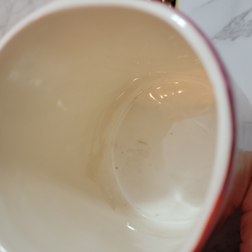 Anthropologie Lauren Carlson Walcott Pink Deer Fauna Mug - Picture 5 of 7